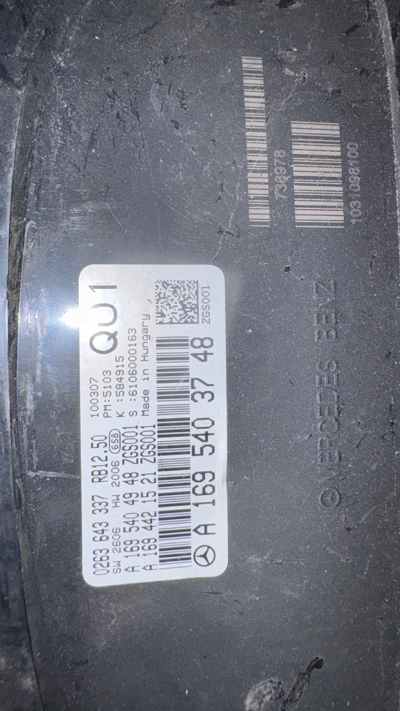   Mercedes A150 - A1695403748 / 0263643337 | Mobile.bg   2