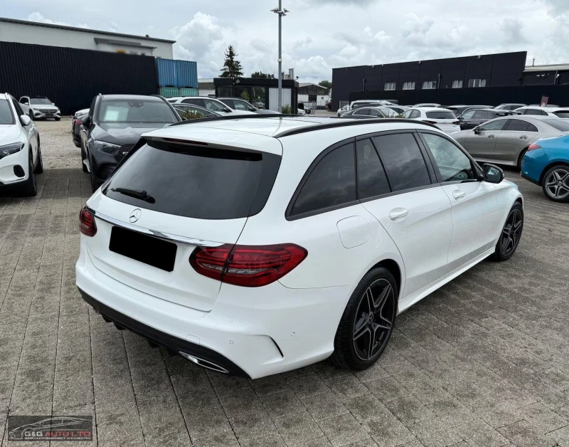 Mercedes-Benz C 220 d/AMG/194HP/DISTR/PANO/360/BURM/HUD/CARPLAY/806f, снимка 5 - Автомобили и джипове - 51845220