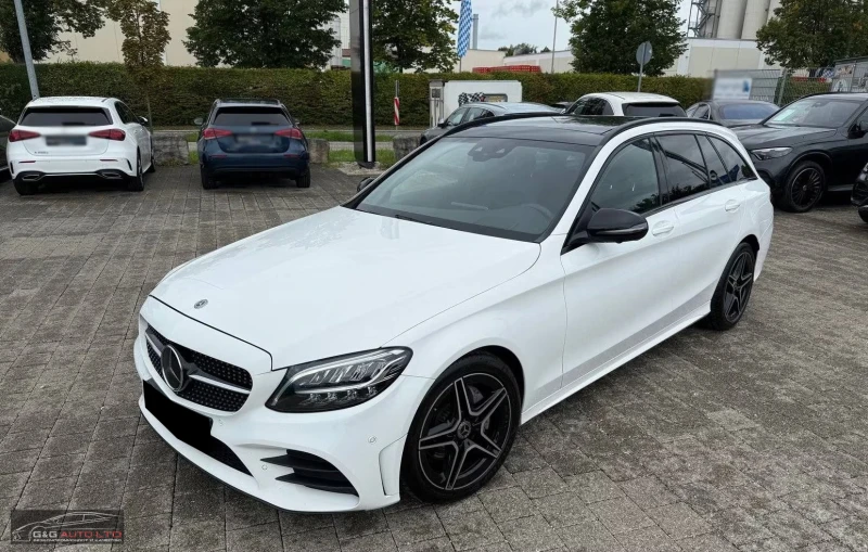 Mercedes-Benz C 220 d/AMG/194HP/DISTR/PANO/360/BURM/HUD/CARPLAY/806f, снимка 3 - Автомобили и джипове - 51845220
