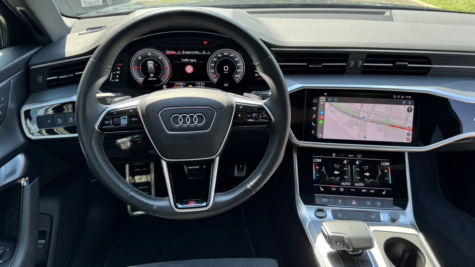 Audi A6 Авант, снимка 5 - Автомобили и джипове - 54894417