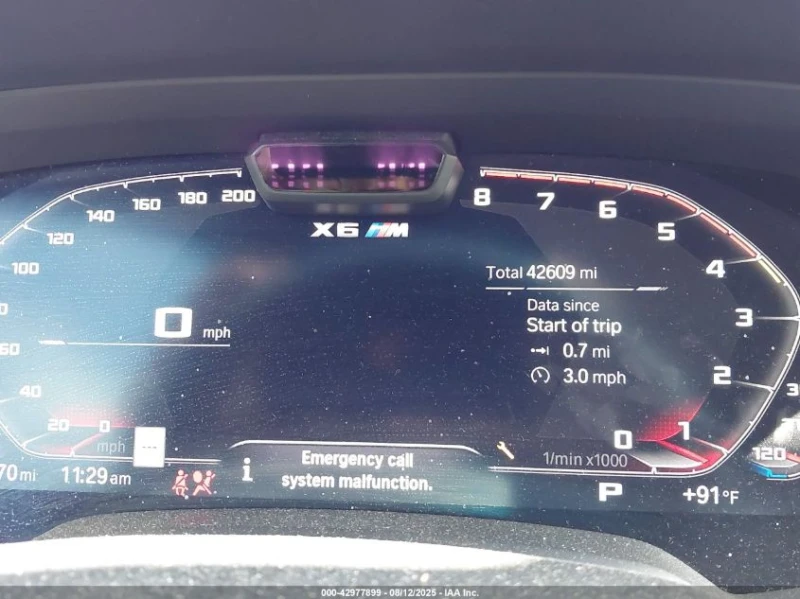 BMW X6 4.4l M, снимка 7 - Автомобили и джипове - 53386605