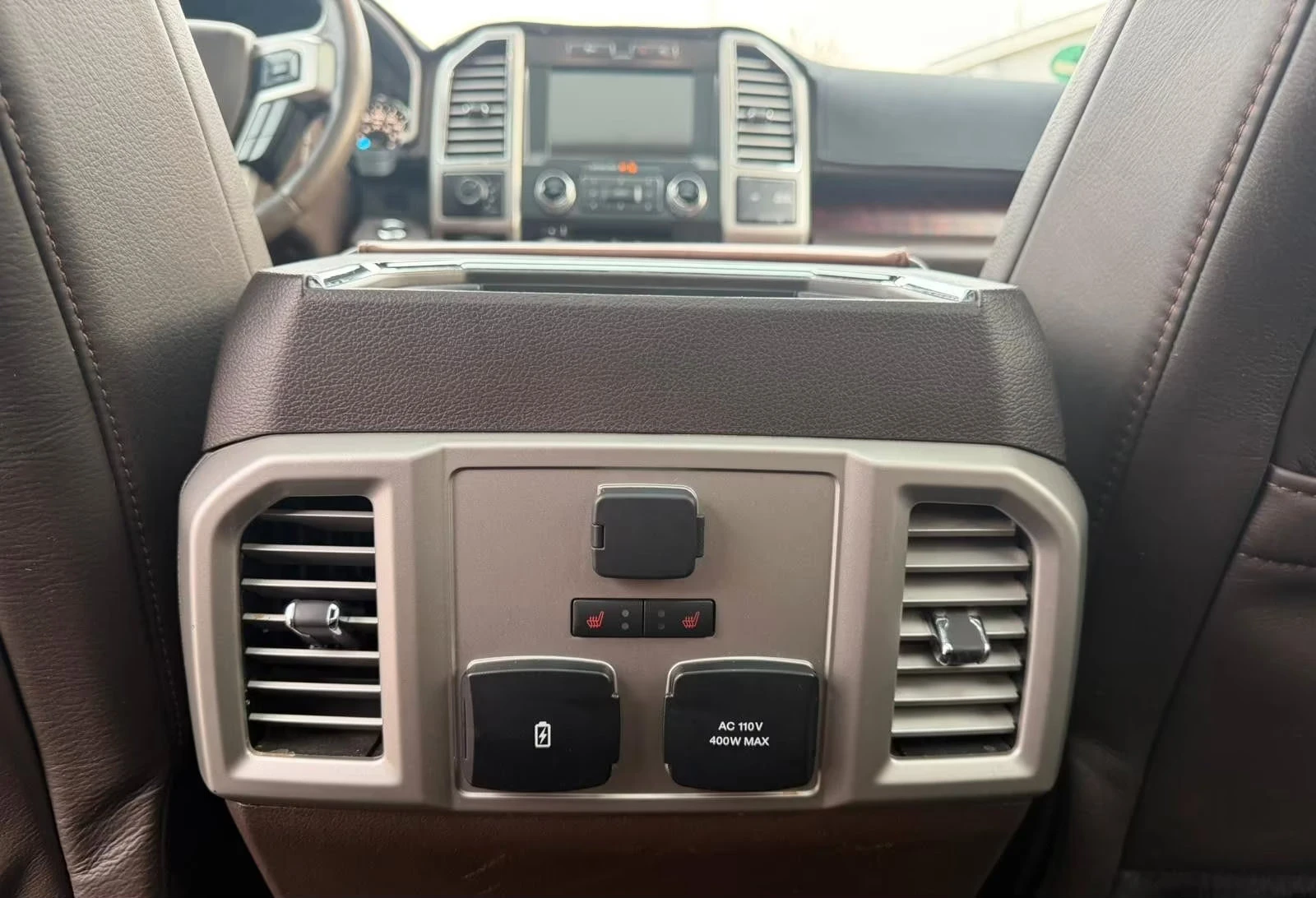 Ford F150 5.0L/401HP/KING-RANCH/PANO/4X4/CAM/MEMO/907g, снимка 14 - Автомобили и джипове - 53800087