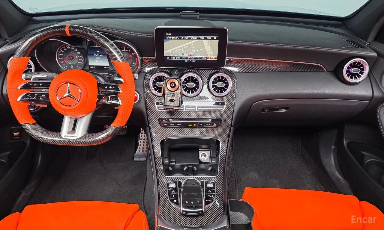 Mercedes-Benz GLC 63 AMG S* 4MATIC+ * COUPE* BURMESTER, снимка 4 - Автомобили и джипове - 54944162