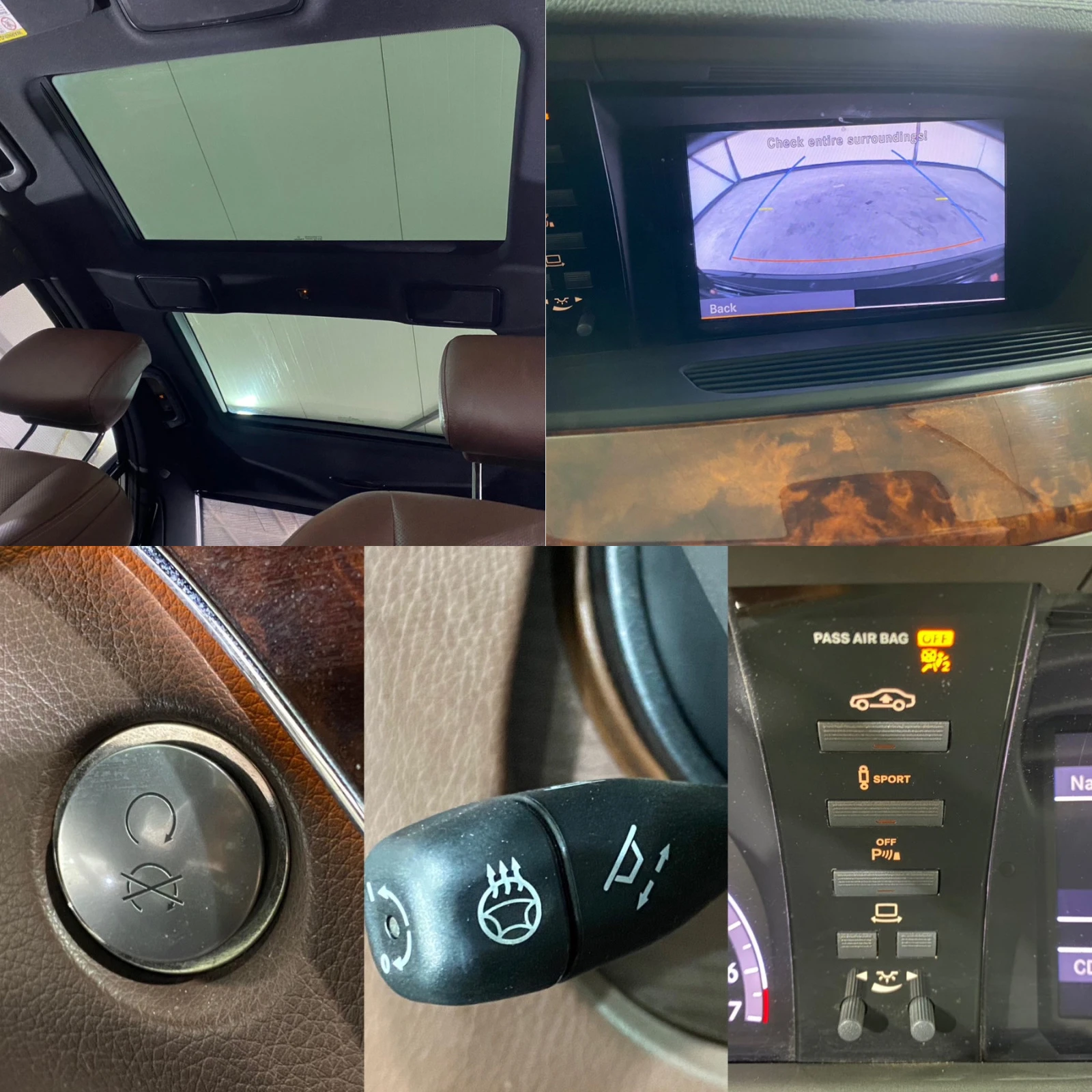 Mercedes-Benz S 550 * Panorama* Navi*  | Mobile.bg   11