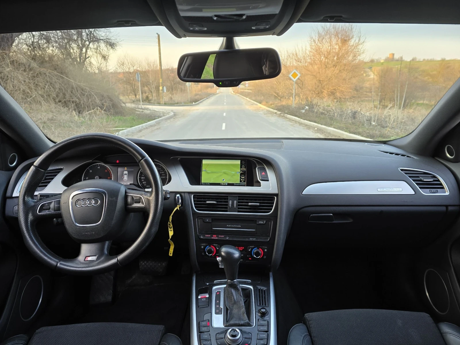 Audi A4 3.0TDI 3xS-Line Quattro Кожа Печка B&O, снимка 14 - Автомобили и джипове - 53739450