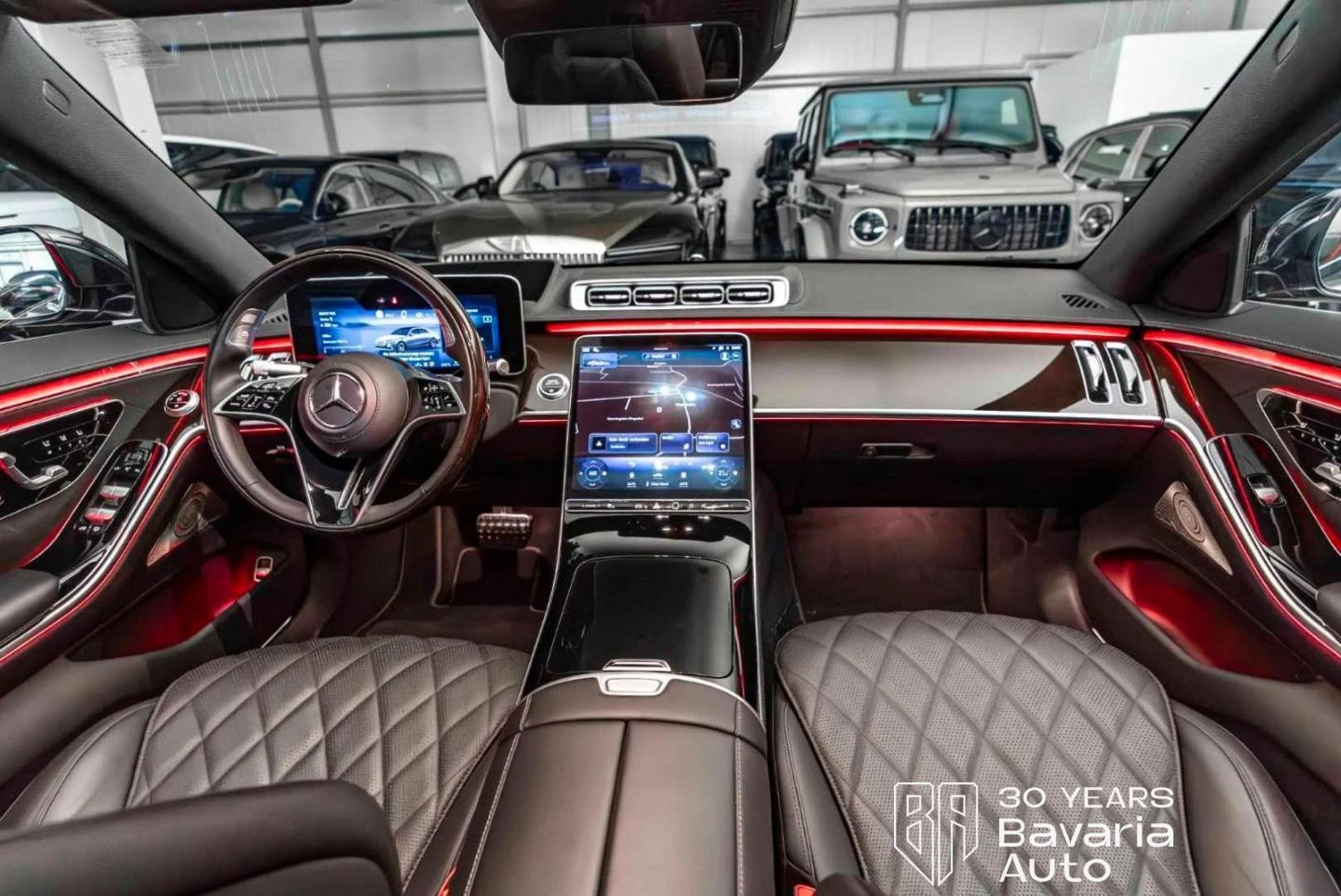 Mercedes-Benz S 450 d 4MATIC Long  AMG Line Panorama, снимка 11 - Автомобили и джипове - 55289484