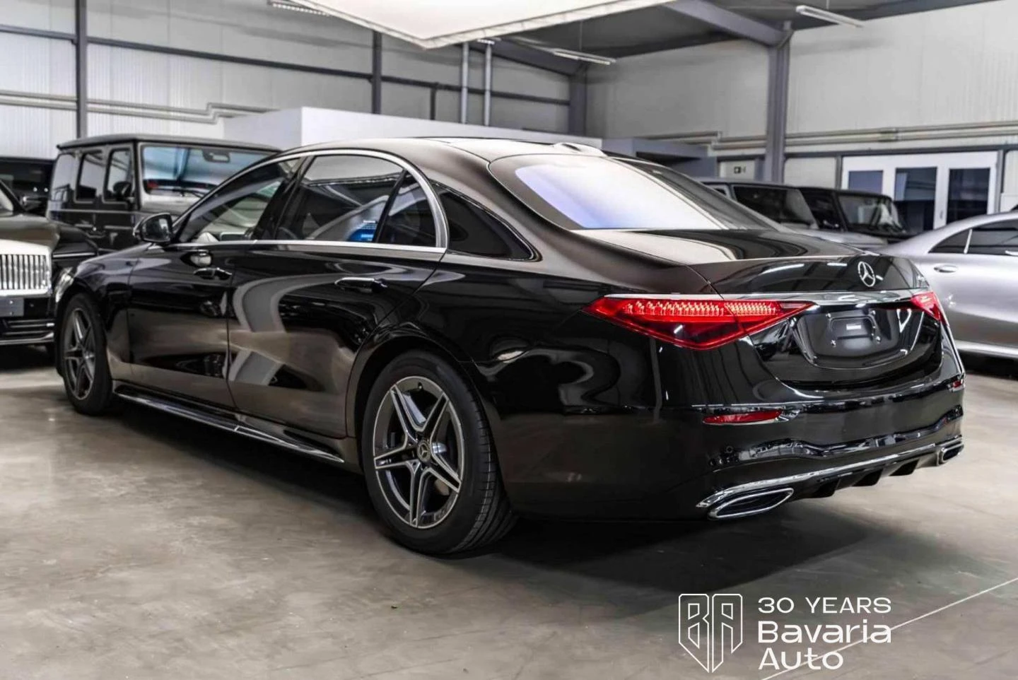 Mercedes-Benz S 450 d 4MATIC Long  AMG Line Panorama, снимка 3 - Автомобили и джипове - 55289484