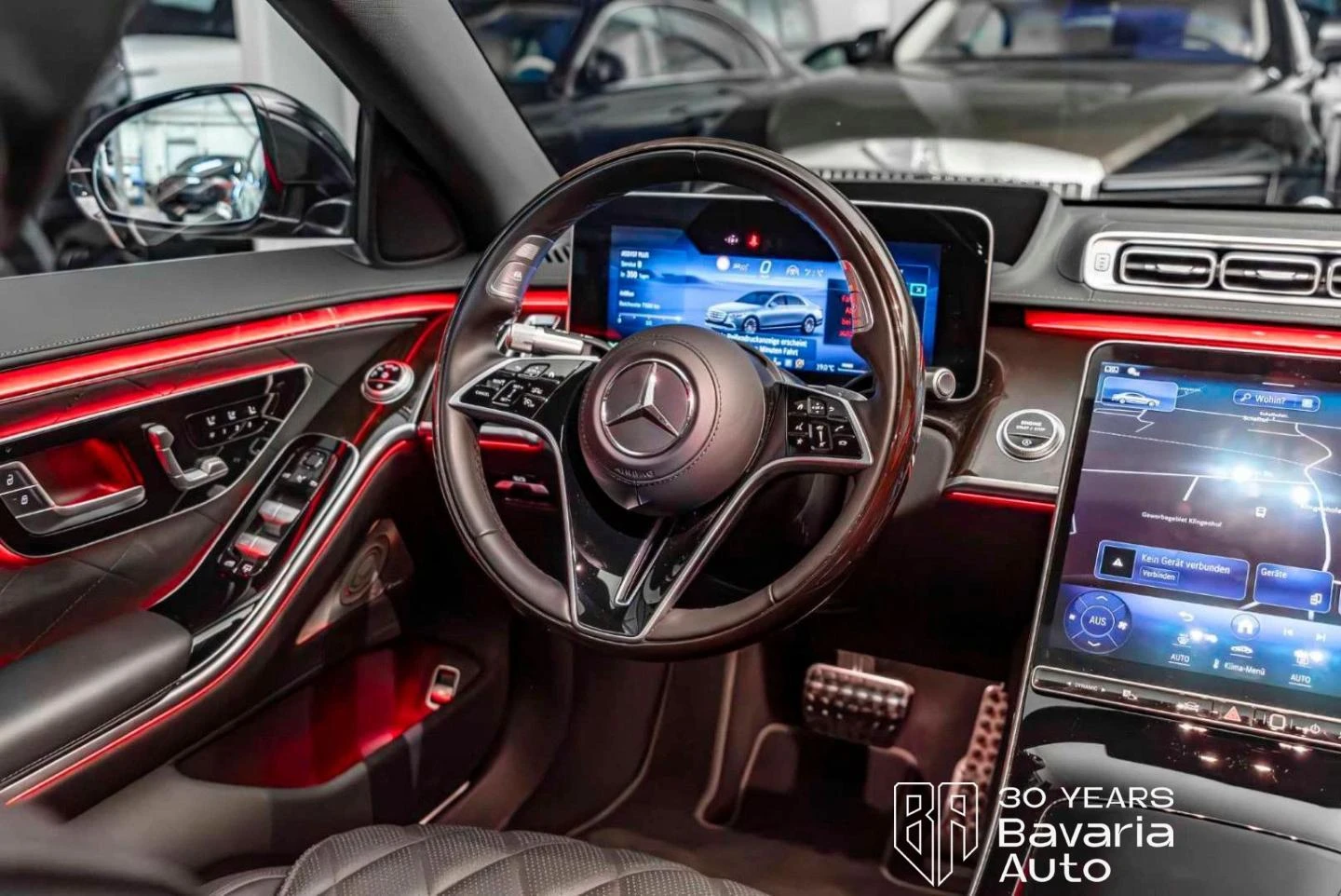 Mercedes-Benz S 450 d 4MATIC Long  AMG Line Panorama, снимка 10 - Автомобили и джипове - 55289484