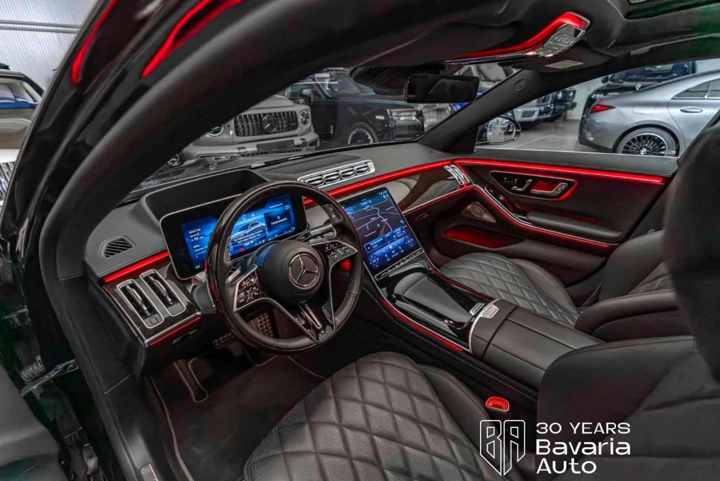 Mercedes-Benz S 450 d 4MATIC Long  AMG Line Panorama, снимка 9 - Автомобили и джипове - 55289484