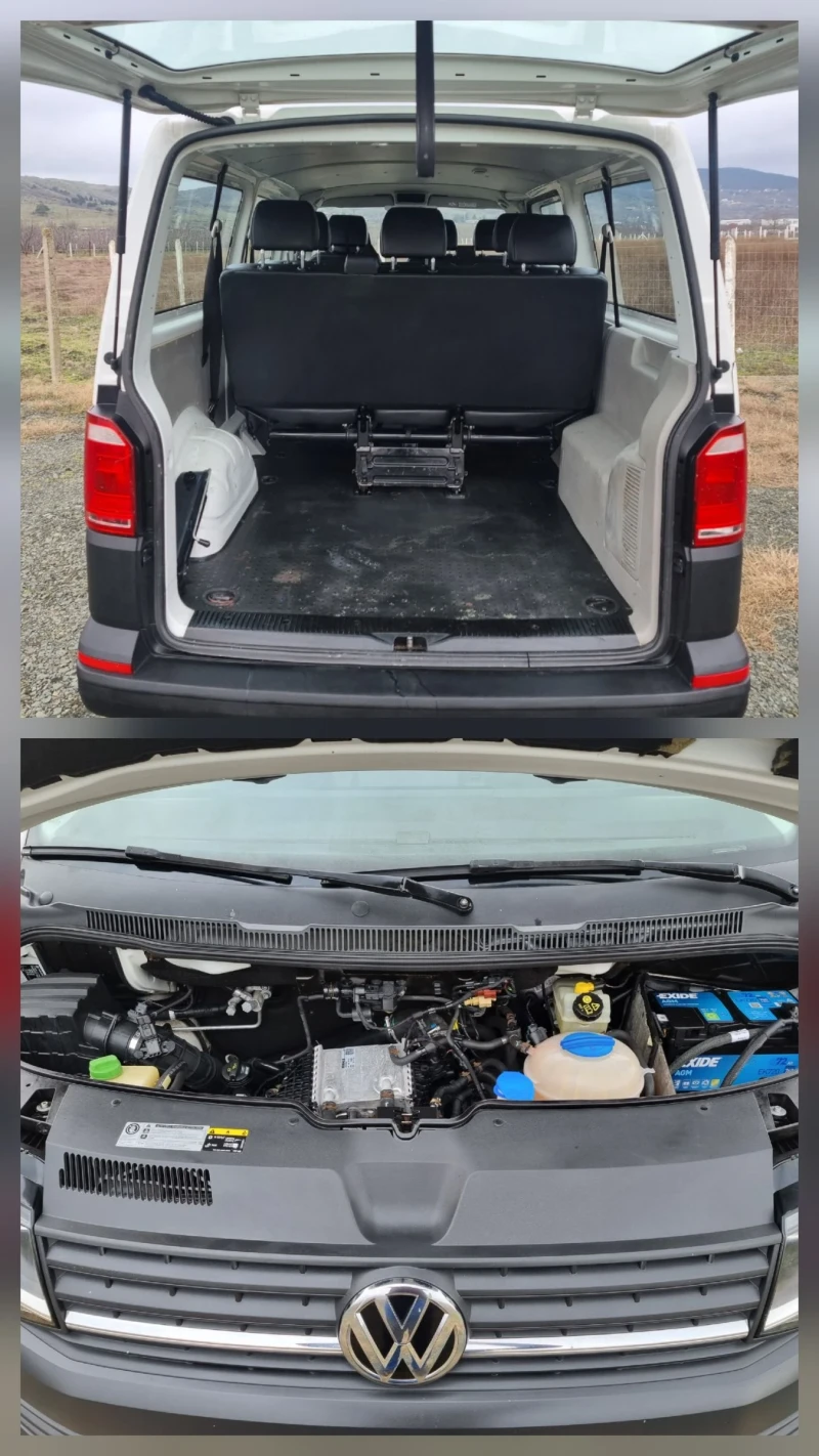 VW Transporter 2.0tdi 8+ 1 местен дълга база., снимка 16 - Бусове и автобуси - 53439082