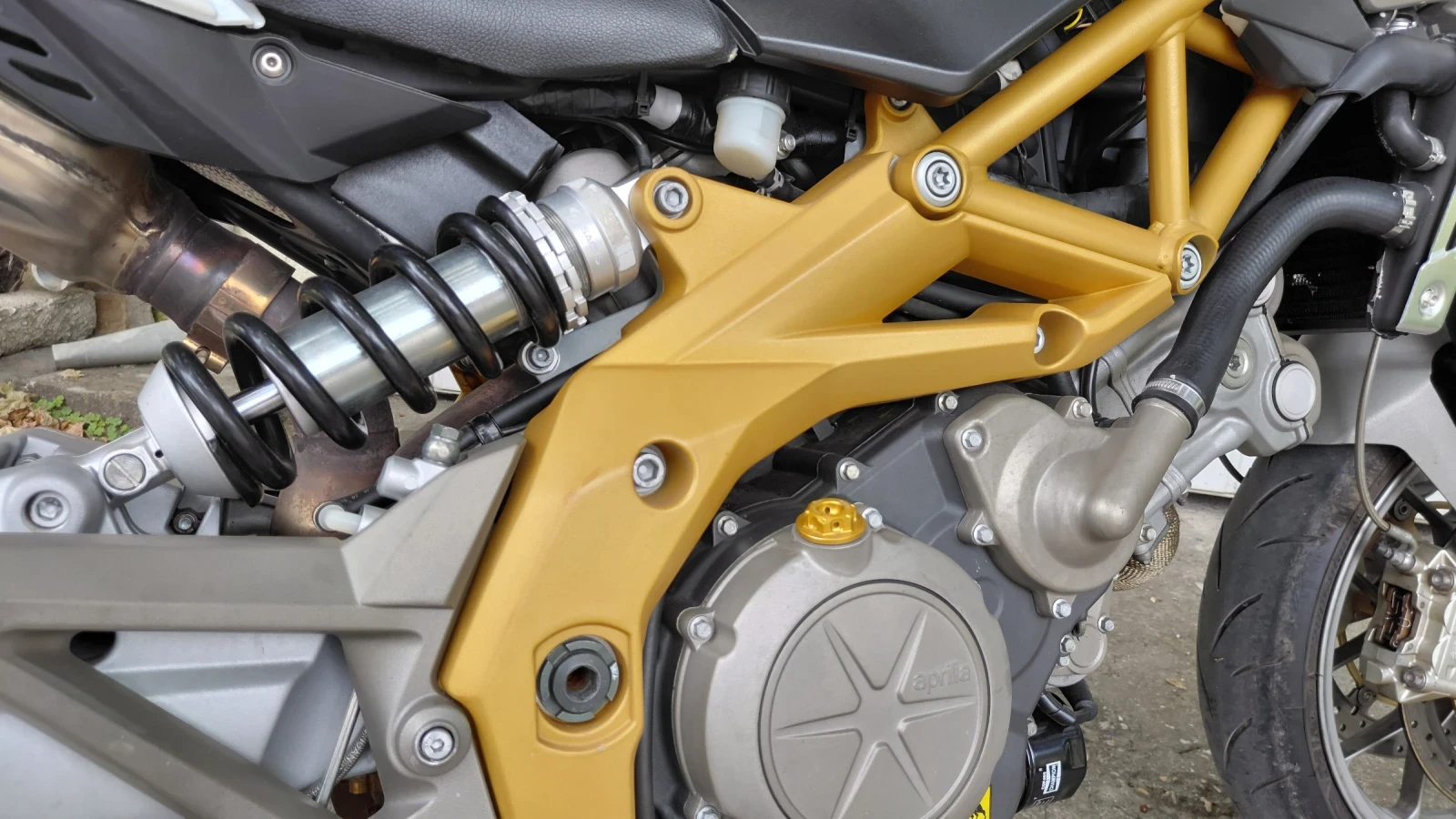 Aprilia Shiver 750/95кс, снимка 5 - Мотоциклети и мототехника - 56152244