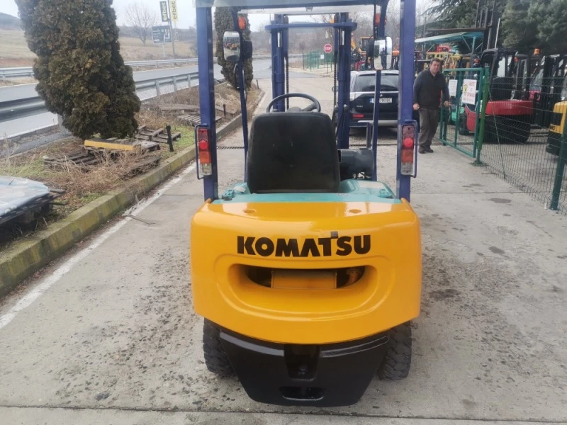 Мотокар Komatsu  АВТОМАТ НОВ ВНОС, снимка 2 - Индустриална техника - 43445679