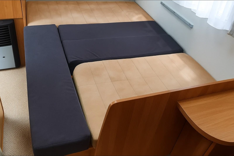 Каравана Burstner Flipper 430TS, снимка 13 - Каравани и кемпери - 52555161