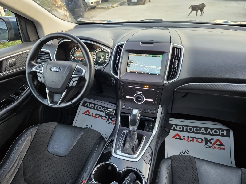 Ford Edge 2.0TDCI-210кс= * SPORT* = ДИСТРОНИК= ПАНОРАМА= FUL, снимка 13 - Автомобили и джипове - 48633303