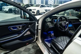 Mercedes-Benz S 580 FULL AMG LINE LED ПАНО BURM HUD 360 ЛИЗИНГ 100%, снимка 10