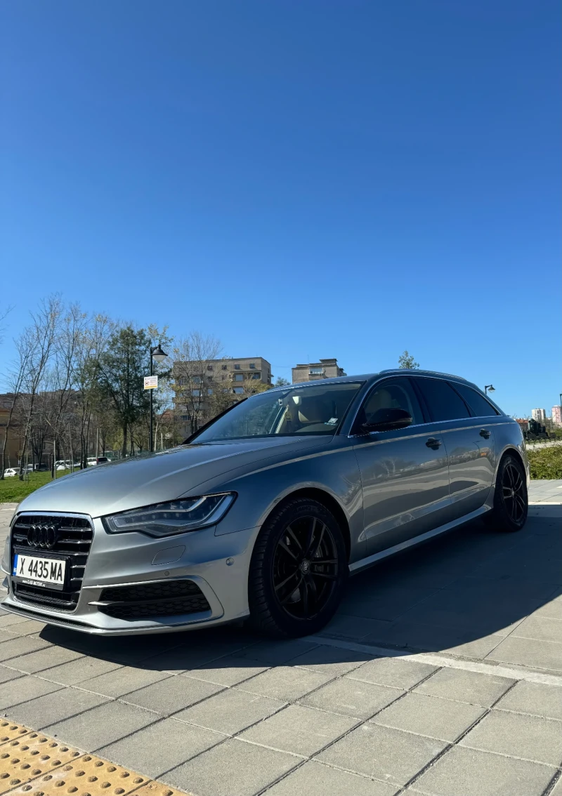 Audi A6 Avant Quattro 3, 0 BiTDI   Панорама   Кожа, снимка 2 - Автомобили и джипове - 52530689