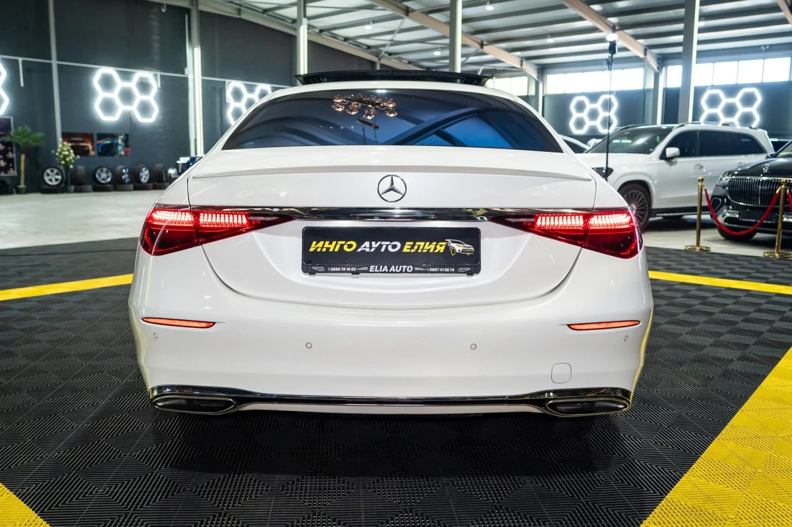 Mercedes-Benz S 580 FULL AMG LINE LED ПАНО BURM HUD 360 ЛИЗИНГ 100%, снимка 7 - Автомобили и джипове - 55873897
