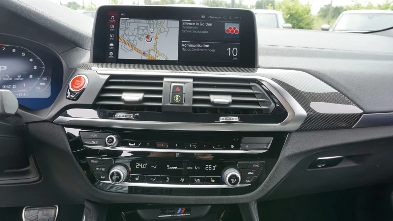 BMW X3 M Competition xDrive KeyGo Distr 360  H/K #iCarbg, снимка 9 - Автомобили и джипове - 50656252