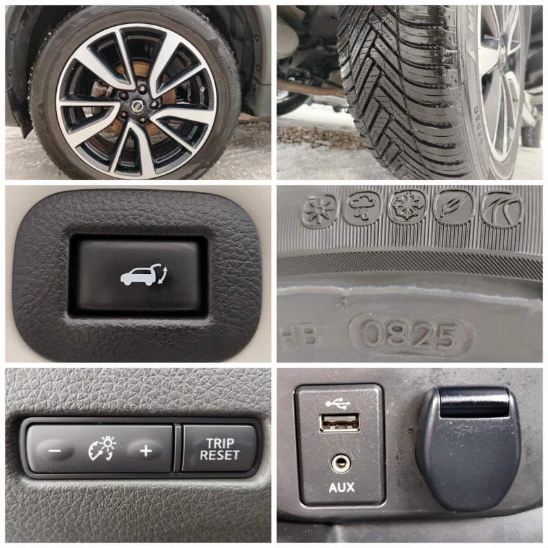 Nissan X-trail 1.6DCI-131к.с/НАВИГАЦИЯ/КЛИМАТРОНИК/КОЖА/FULL!!! , снимка 14 - Автомобили и джипове - 53214780