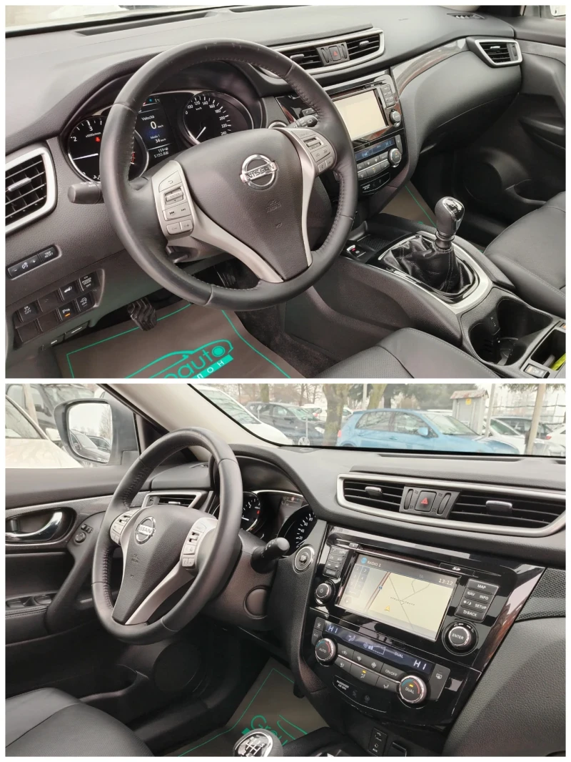 Nissan X-trail 1.6DCI-131к.с/НАВИГАЦИЯ/КЛИМАТРОНИК/КОЖА/FULL!!! , снимка 10 - Автомобили и джипове - 53214780