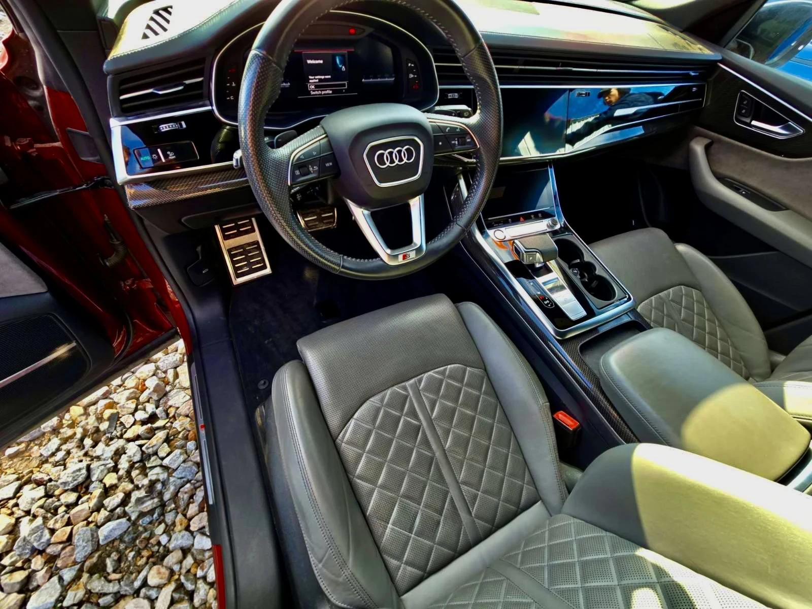 Audi SQ8 | Full екстри | Червен металик | КАСКО | Номер - изображение 6
