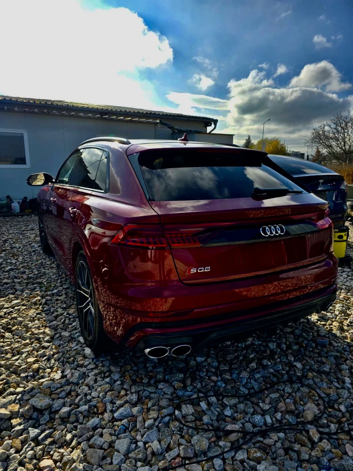 Audi SQ8 | Full екстри | Червен металик | КАСКО | Номер - изображение 4