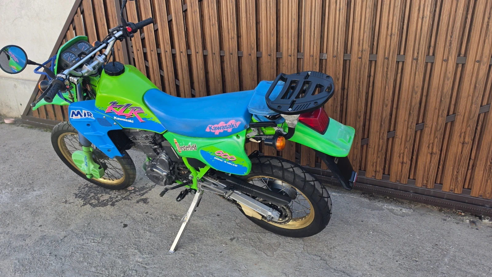 Kawasaki Klr 600, снимка 9 - Мотоциклети и мототехника - 54729166