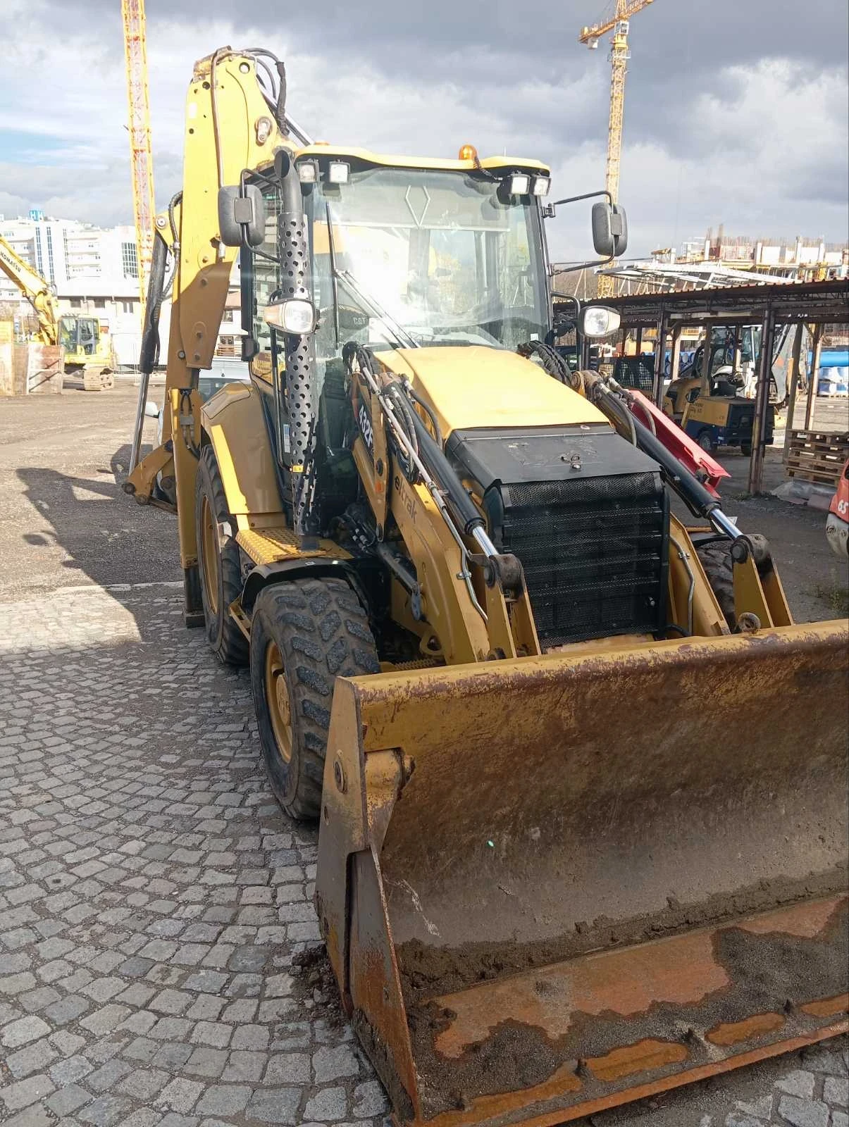 Багер Cat 428 F - изображение 2