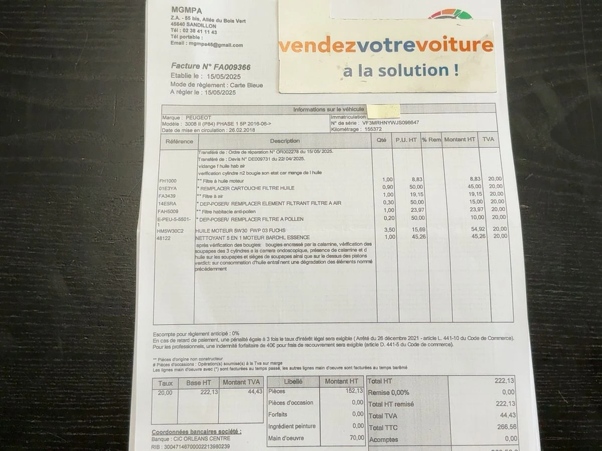 Peugeot 3008 1.2 Allure Business, снимка 13 - Автомобили и джипове - 53800583