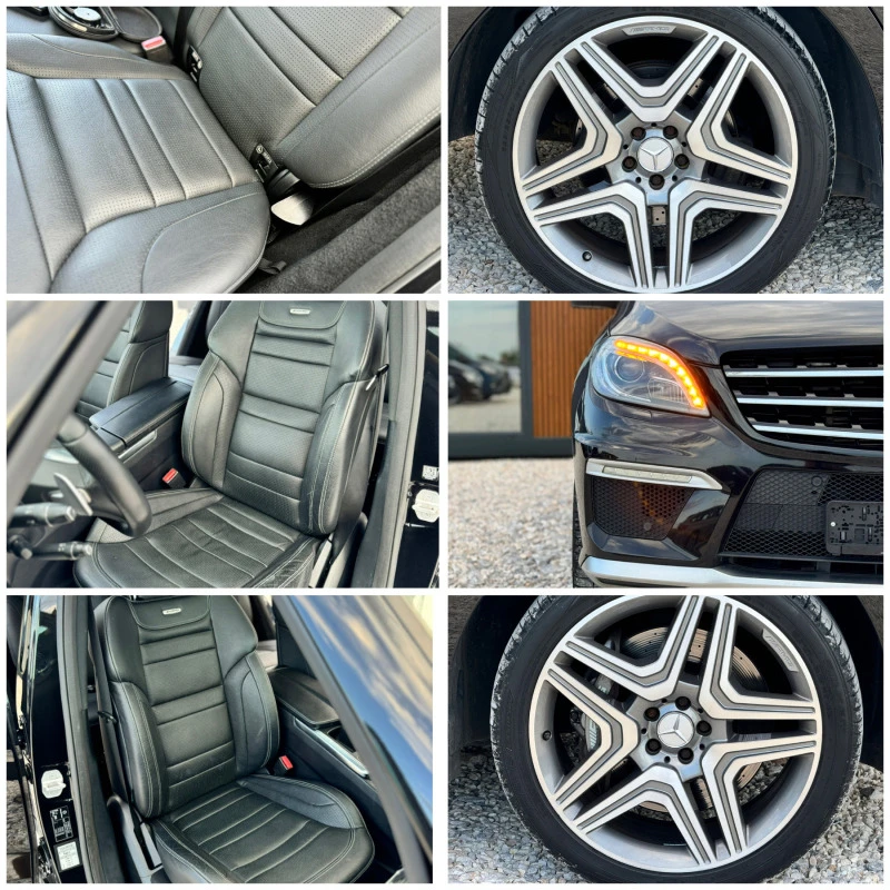 Mercedes-Benz ML 63 AMG DISTRONIC/360CAMERA/HARMAN KARDON/DESIGNO FULL MAX, снимка 12 - Автомобили и джипове - 47455647