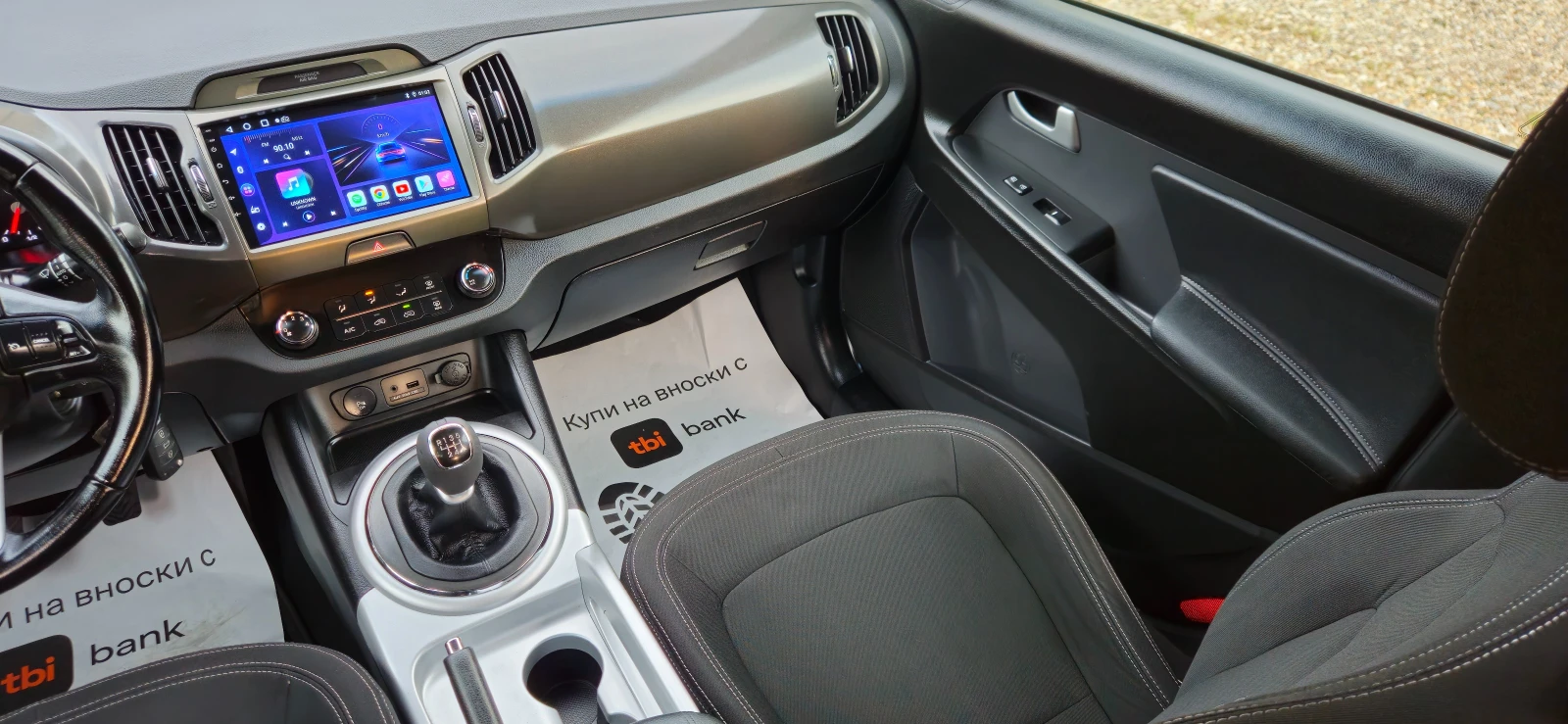 Kia Sportage 1, 7CRDi-116kс* 2014г* LED* ЕВРО5Б* НАВИ* КАМЕРА* , снимка 11 - Автомобили и джипове - 55423002