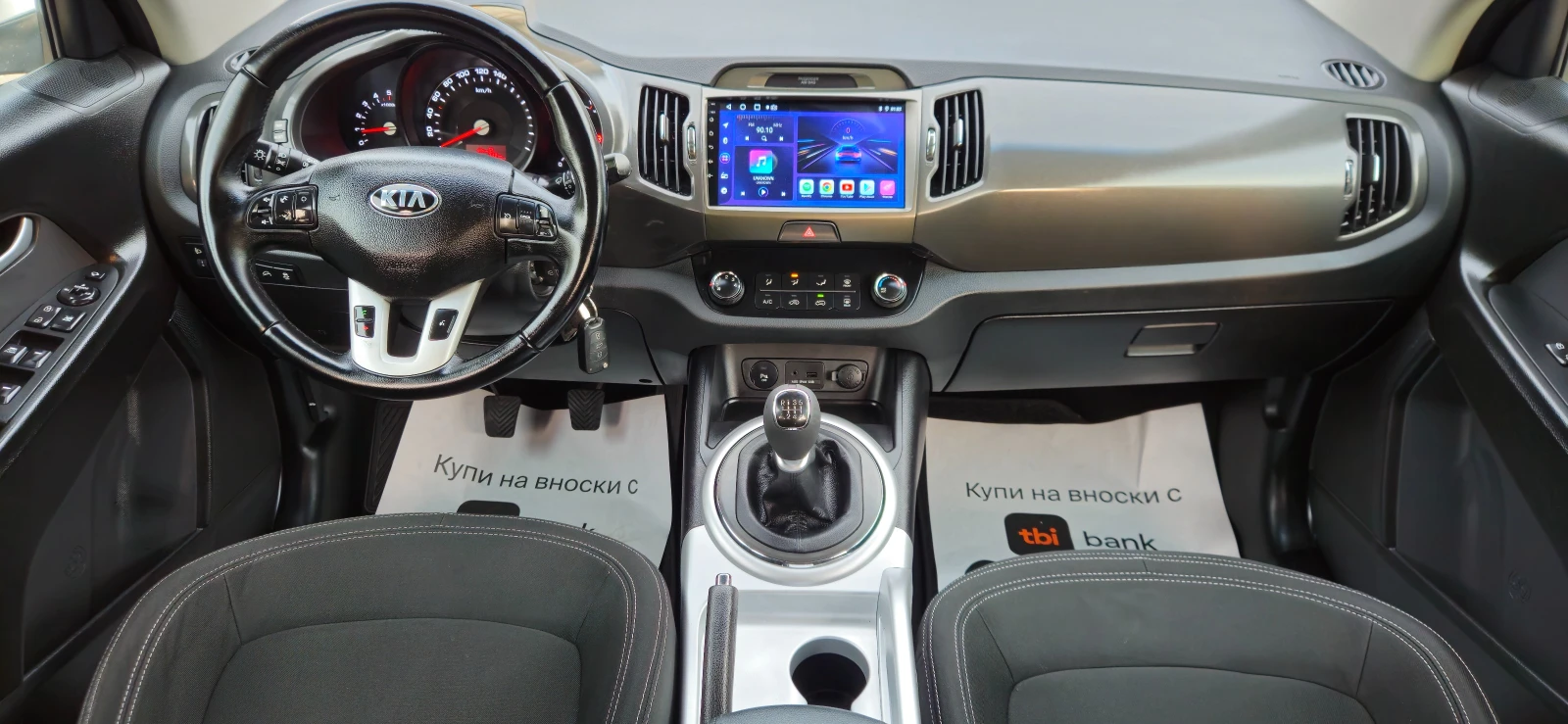 Kia Sportage 1, 7CRDi-116kс* 2014г* LED* ЕВРО5Б* НАВИ* КАМЕРА* , снимка 10 - Автомобили и джипове - 55423002