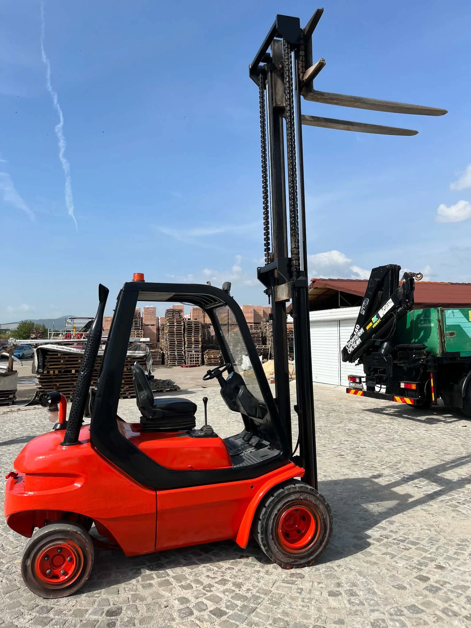 Мотокар Linde Deutz, снимка 3 - Индустриална техника - 55616450
