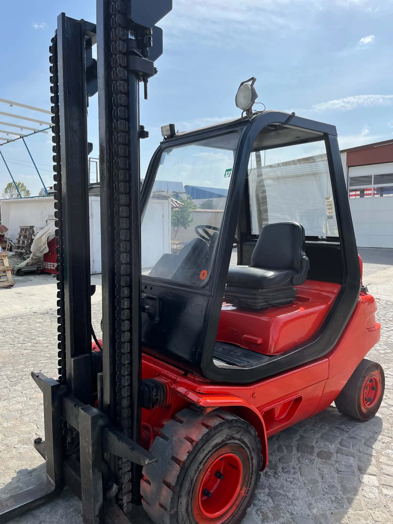 Мотокар Linde Deutz