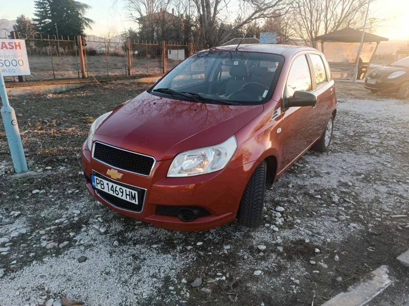 Chevrolet Aveo 1.4 16V * Газов инжекцион* , снимка 1 - Автомобили и джипове - 49443398