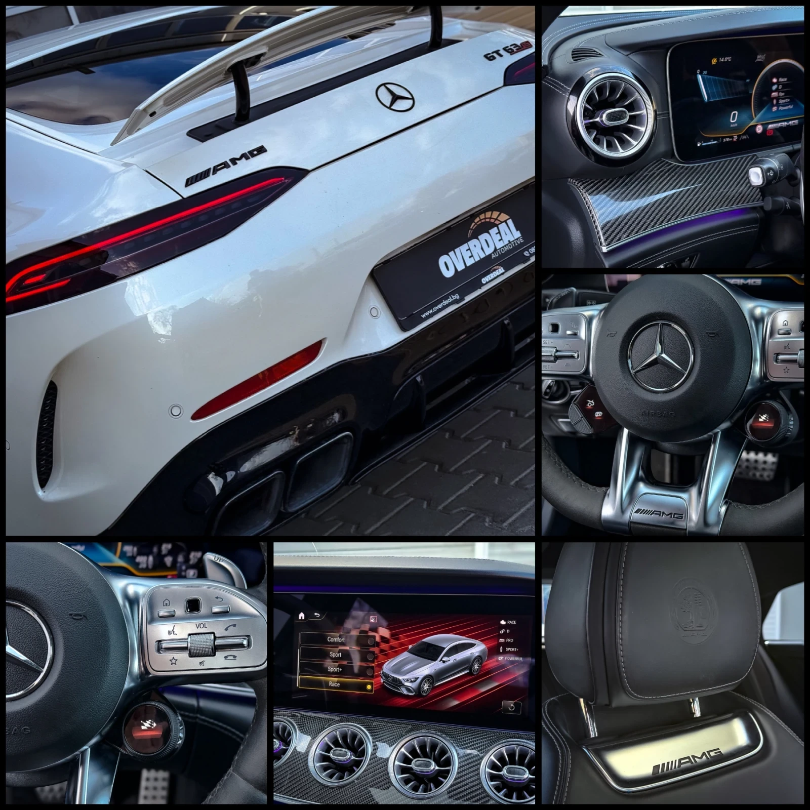 Mercedes-Benz AMG GT 63s* 3D-BURM* HEADUP* SOFT* DISTR* ЛИЗИНГ, снимка 15 - Автомобили и джипове - 53880889