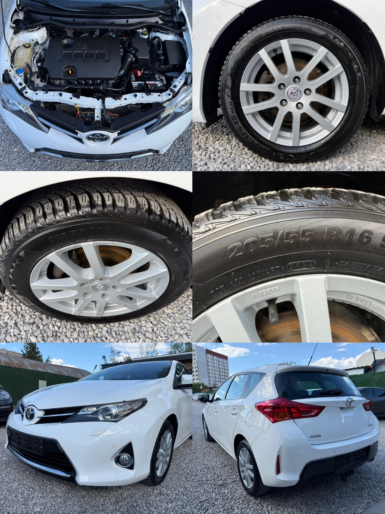 Toyota Auris 1.6i/132hp/Камера/Подгрев на седалки/, снимка 16 - Автомобили и джипове - 54347560