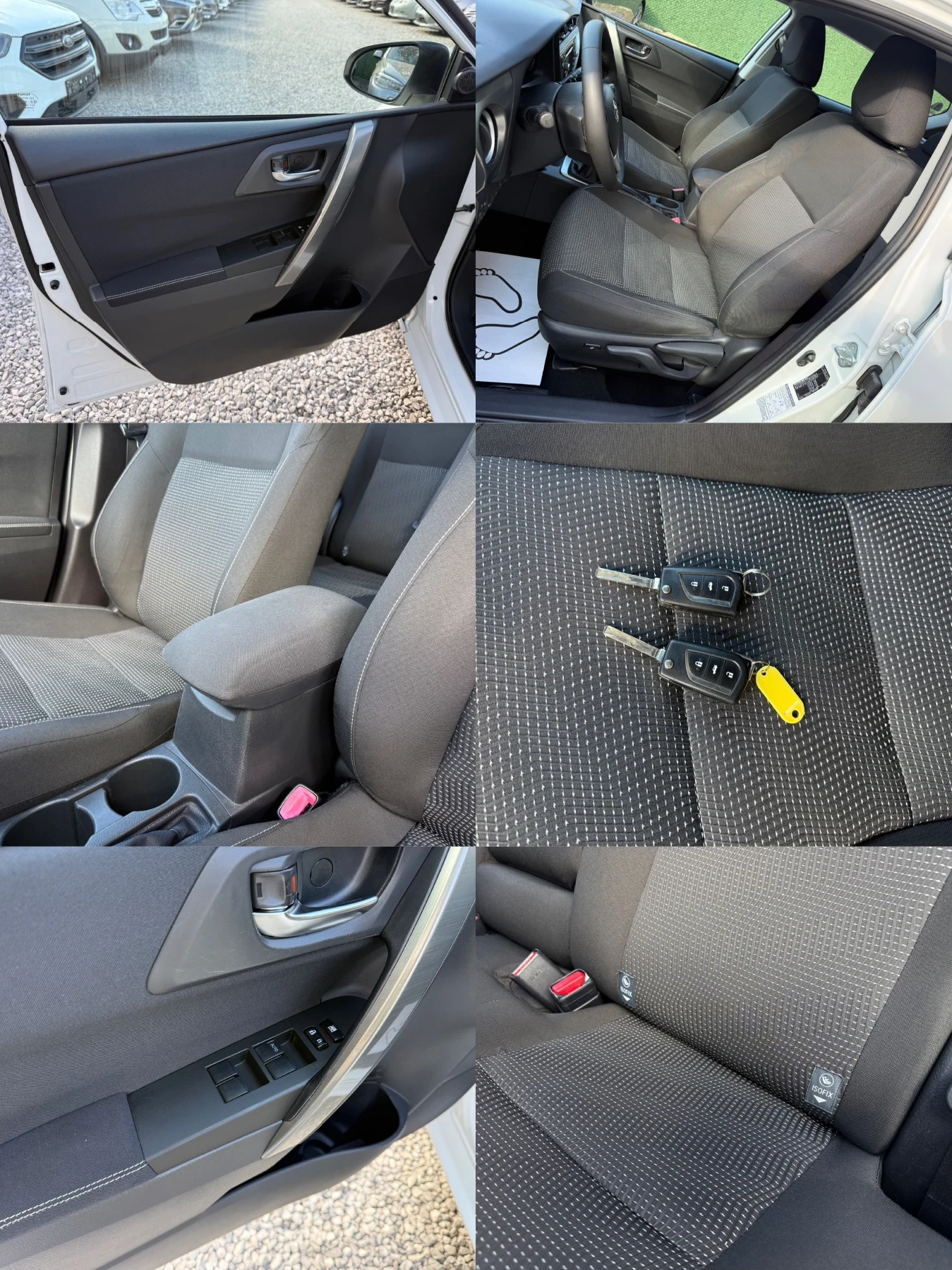 Toyota Auris 1.6i/132hp/Камера/Подгрев на седалки/, снимка 13 - Автомобили и джипове - 54347560
