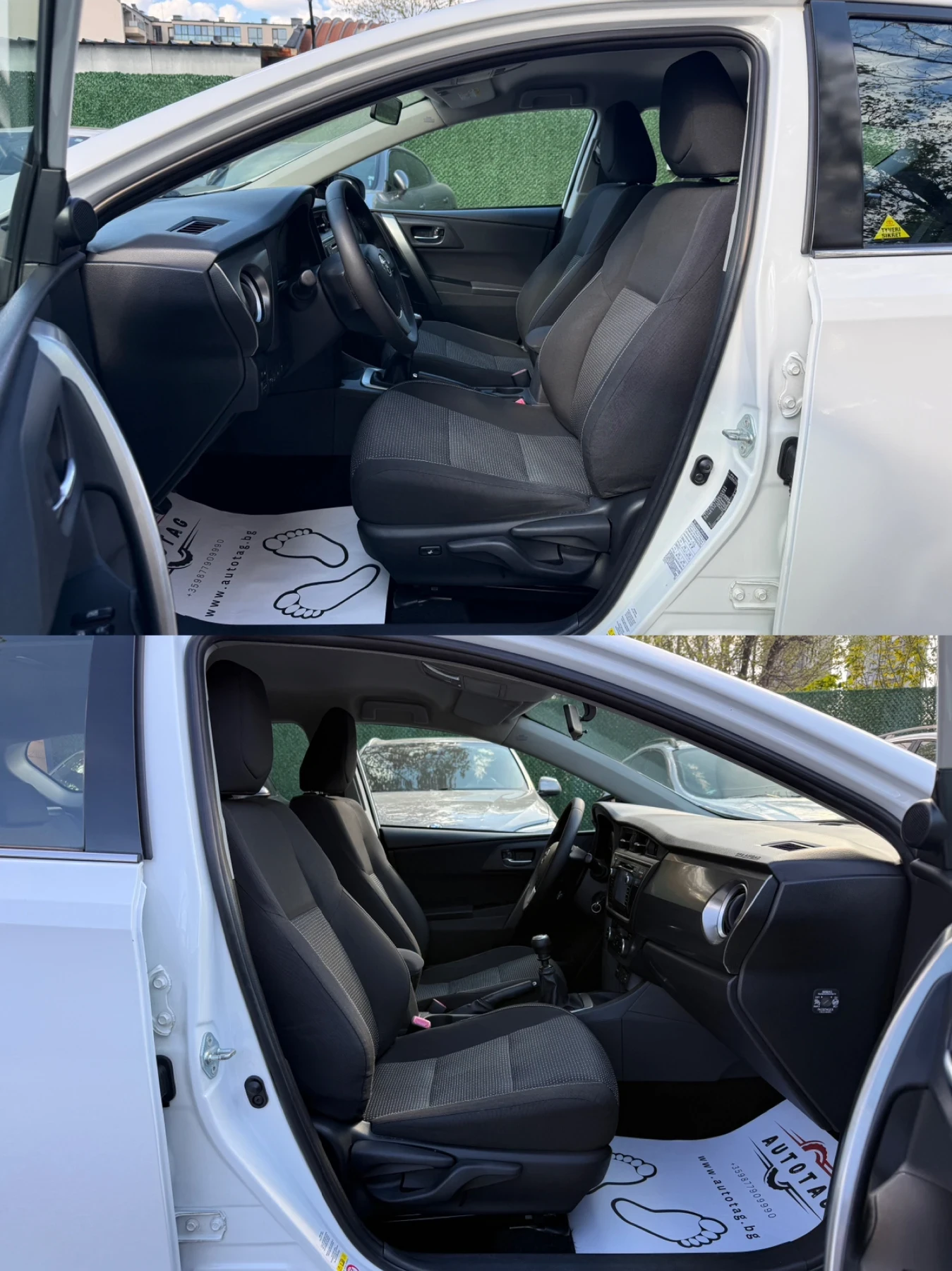 Toyota Auris 1.6i/132hp/Камера/Подгрев на седалки/, снимка 10 - Автомобили и джипове - 54347560