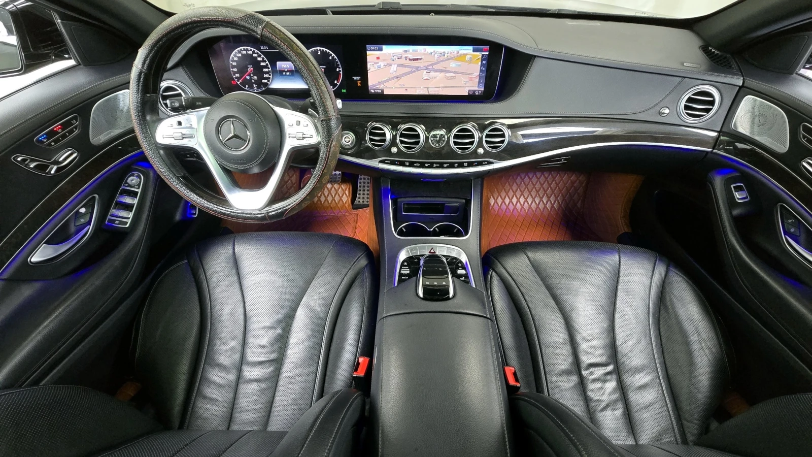 Mercedes-Benz S 350 AMG line/360 Cam/Подгрев/Обдух/HUD/, снимка 5 - Автомобили и джипове - 54661642