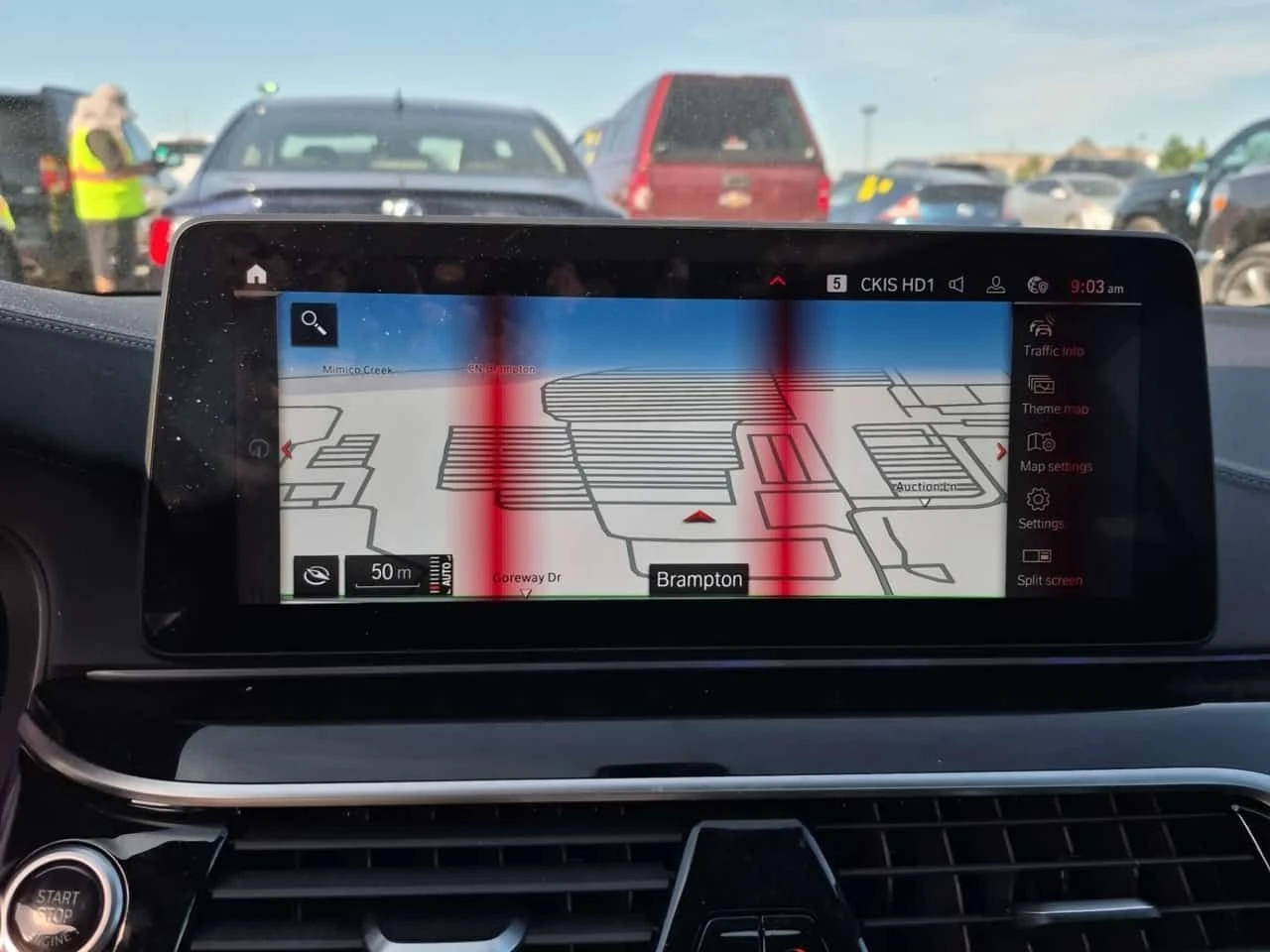 BMW 540  XDRIVE / ПЪРВИ СОБСТВЕНИК /DISTRONIC/HUD, снимка 11 - Автомобили и джипове - 54783282
