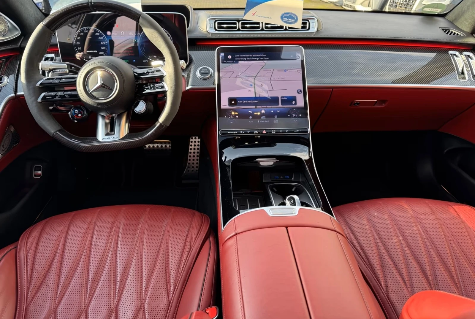Mercedes-Benz S 63 AMG AMG E-PERFORMANCE V8 Plug-in Hybrid 4MATIC+ , снимка 6 - Автомобили и джипове - 55033736