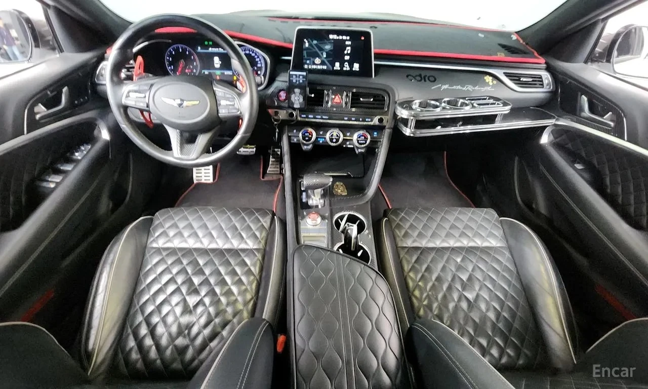 Genesis G70 2.0T SPORT AWD| ОБДУХ| ПАНО| ПАМЕТ| , снимка 7 - Автомобили и джипове - 56116229