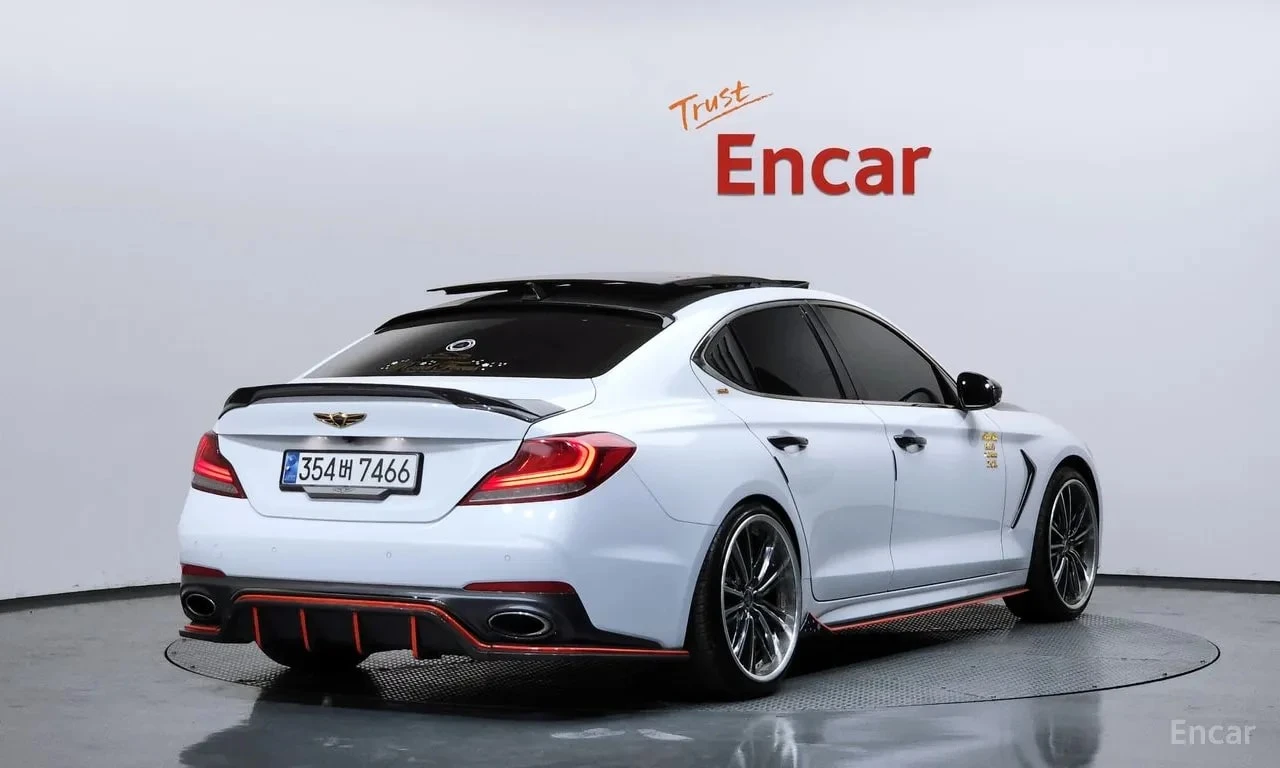 Genesis G70 2.0T SPORT AWD| ОБДУХ| ПАНО| ПАМЕТ| , снимка 2 - Автомобили и джипове - 56116229