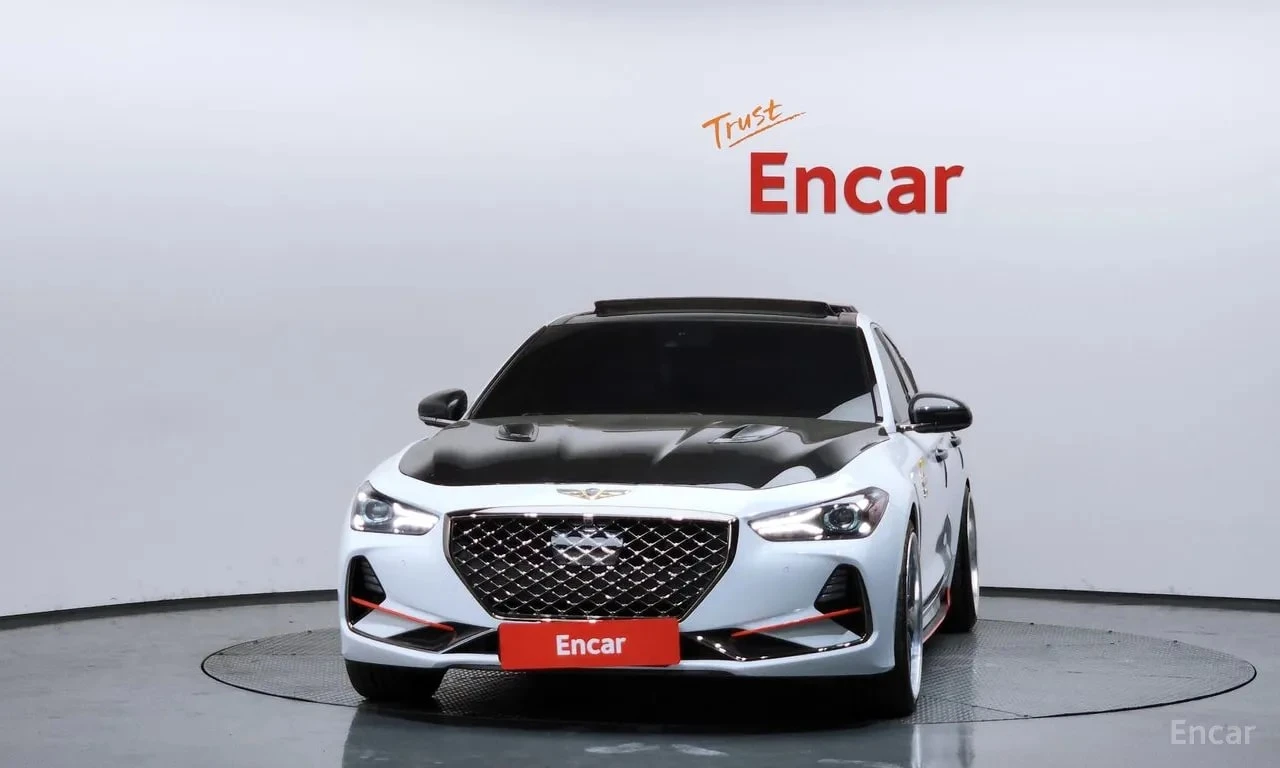Genesis G70 2.0T SPORT AWD| ОБДУХ| ПАНО| ПАМЕТ| , снимка 3 - Автомобили и джипове - 56116229