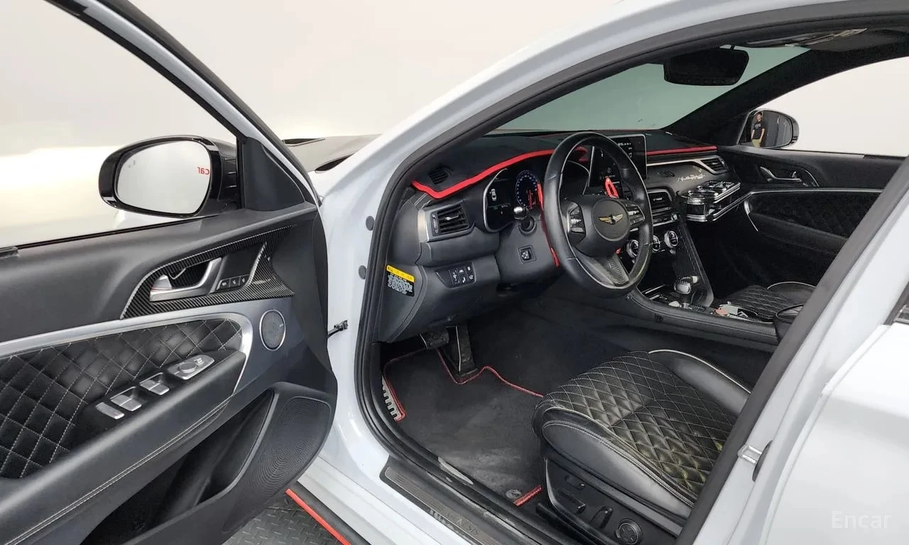 Genesis G70 2.0T SPORT AWD| ОБДУХ| ПАНО| ПАМЕТ| , снимка 10 - Автомобили и джипове - 56116229