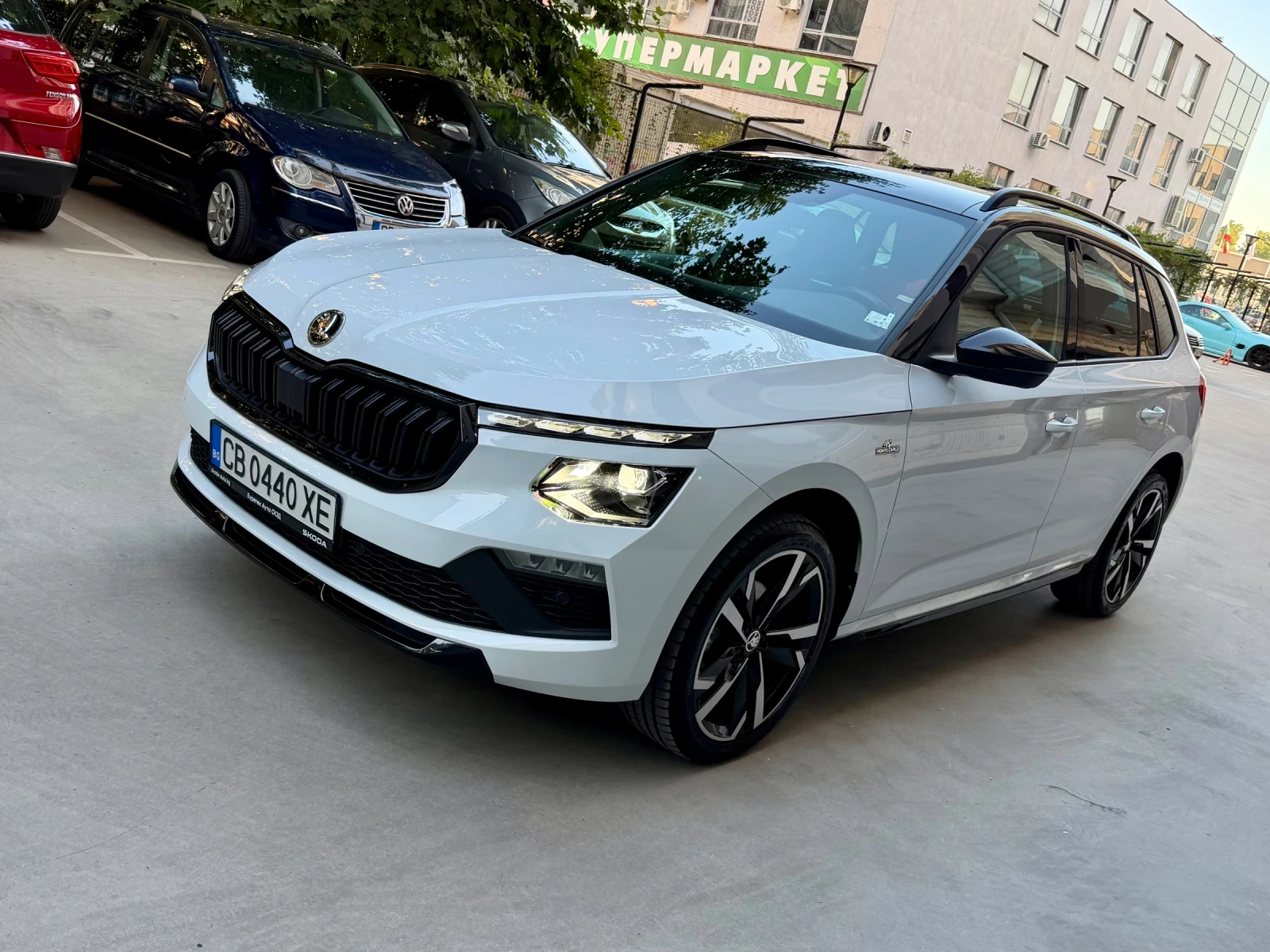 Skoda Kamiq Monte Carlo Plus / 1.5 TSI / Гаранция 10.29г.