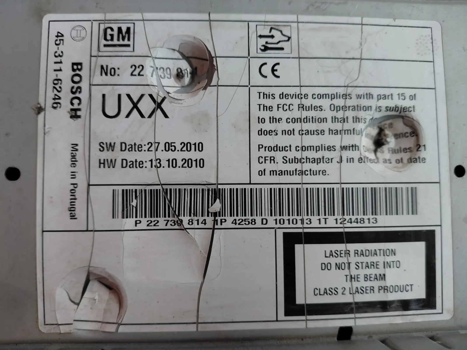 22739814  �����/CD/DVD/GPS ������ ���������� Opel Astra J 22 739 814 | Mobile.bg � ����������� 5