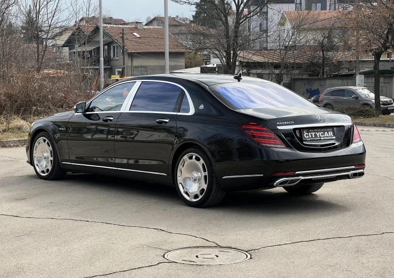 Mercedes-Benz S 560 MAYBACH/4M/FIRST CLASS/EXCLUSIV/DESIGNO/BURM 3D/TV, снимка 4 - Автомобили и джипове - 49313485