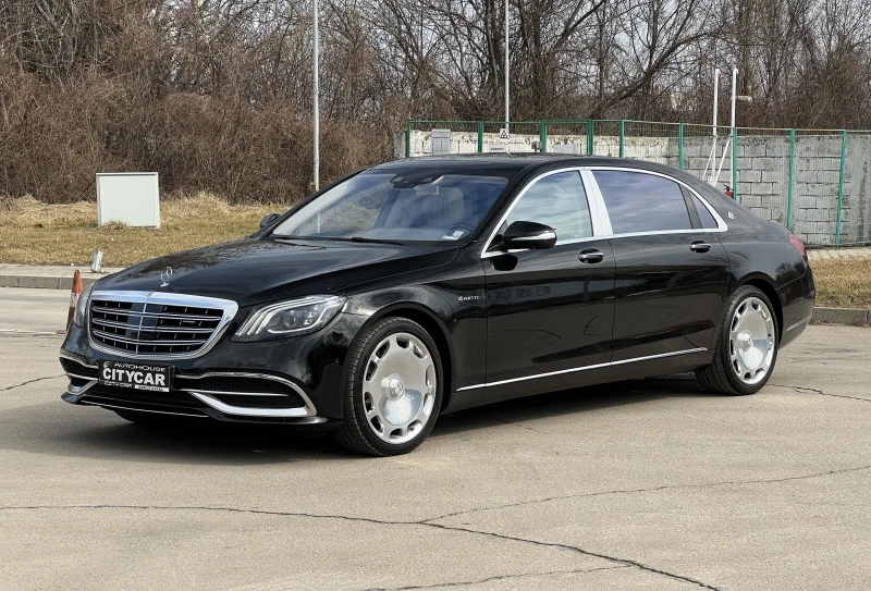 Mercedes-Benz S 560 MAYBACH/4M/FIRST CLASS/EXCLUSIV/DESIGNO/BURM 3D/TV, снимка 3 - Автомобили и джипове - 49313485